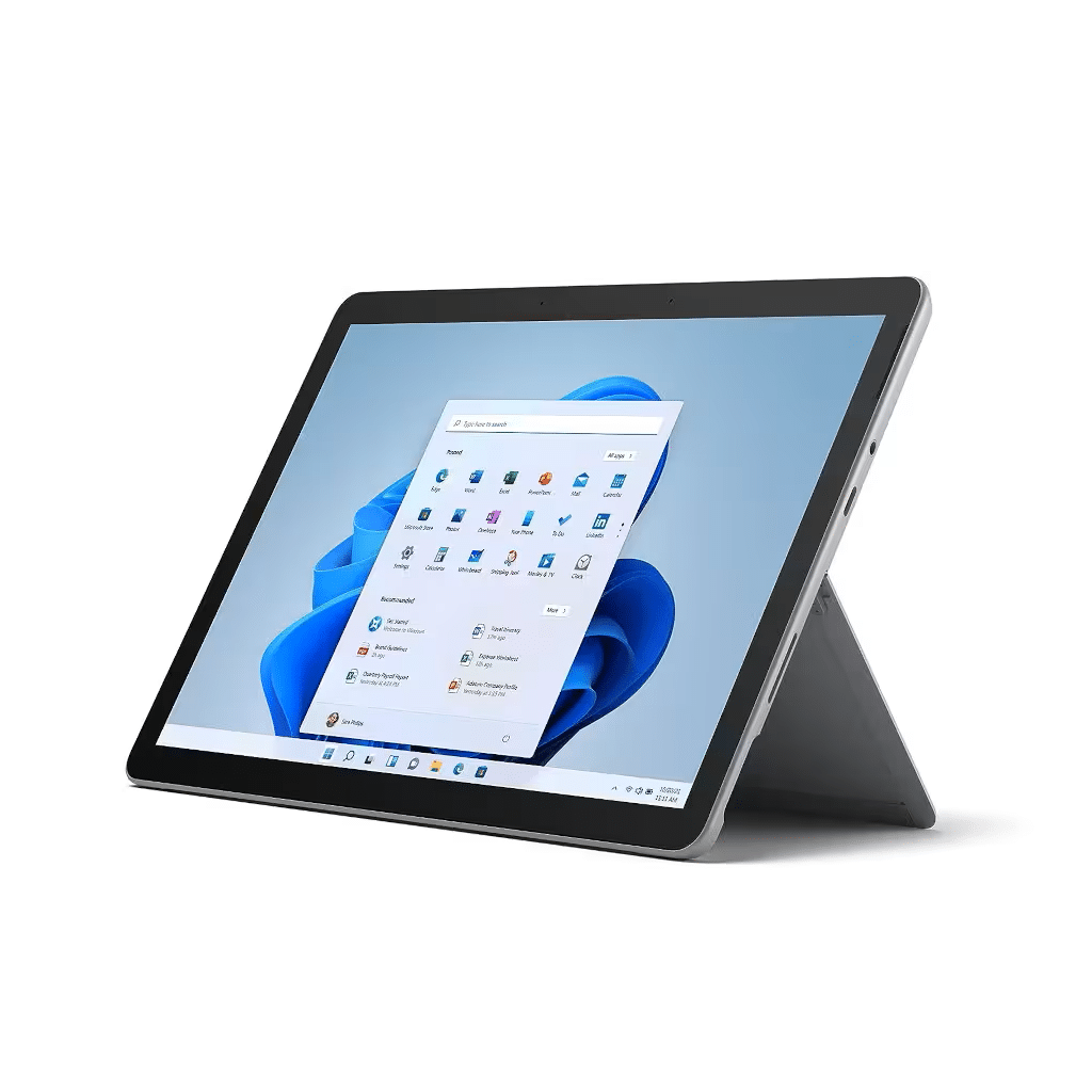 تبلت ویندوزی استوک Microsoft Surface Go 2 | پردازنده Core m3 نسل 8، سبک، سریع و ایده‌آل برای کارهای روزمره