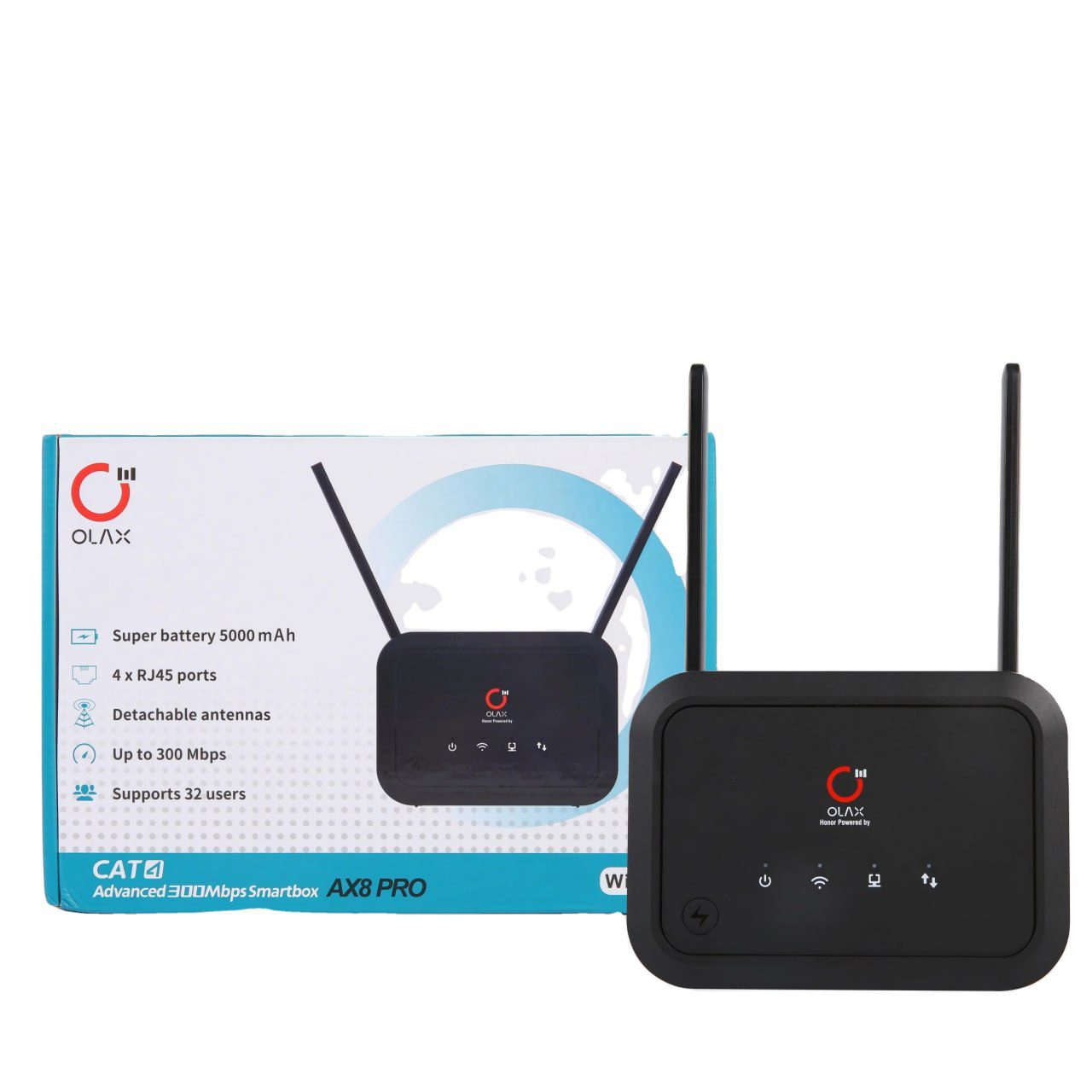 OLAX AX8 Pro CAT4 WIFI 6 With 5000mAh Battery