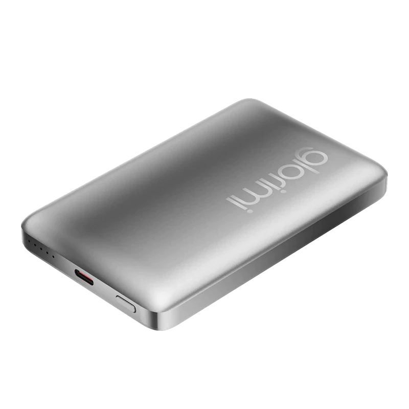 پاوربانک 10000mAh گلوریمی | Glorimi Power Bank FitCore Mag Qi2 10000mAh — تصویر ۴