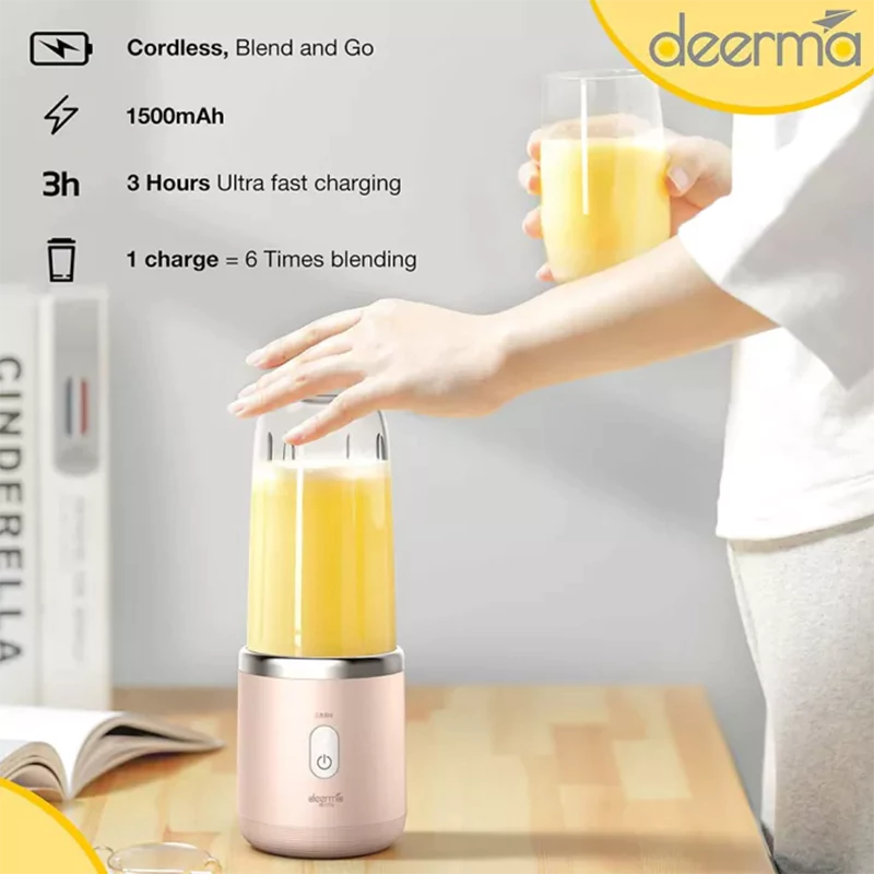 مخلوط‌کن شارژی درما | Deerma Blender NU05 — تصویر ۵