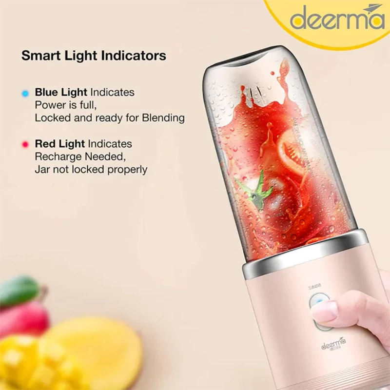 مخلوط‌کن شارژی درما | Deerma Blender NU05 — تصویر ۷