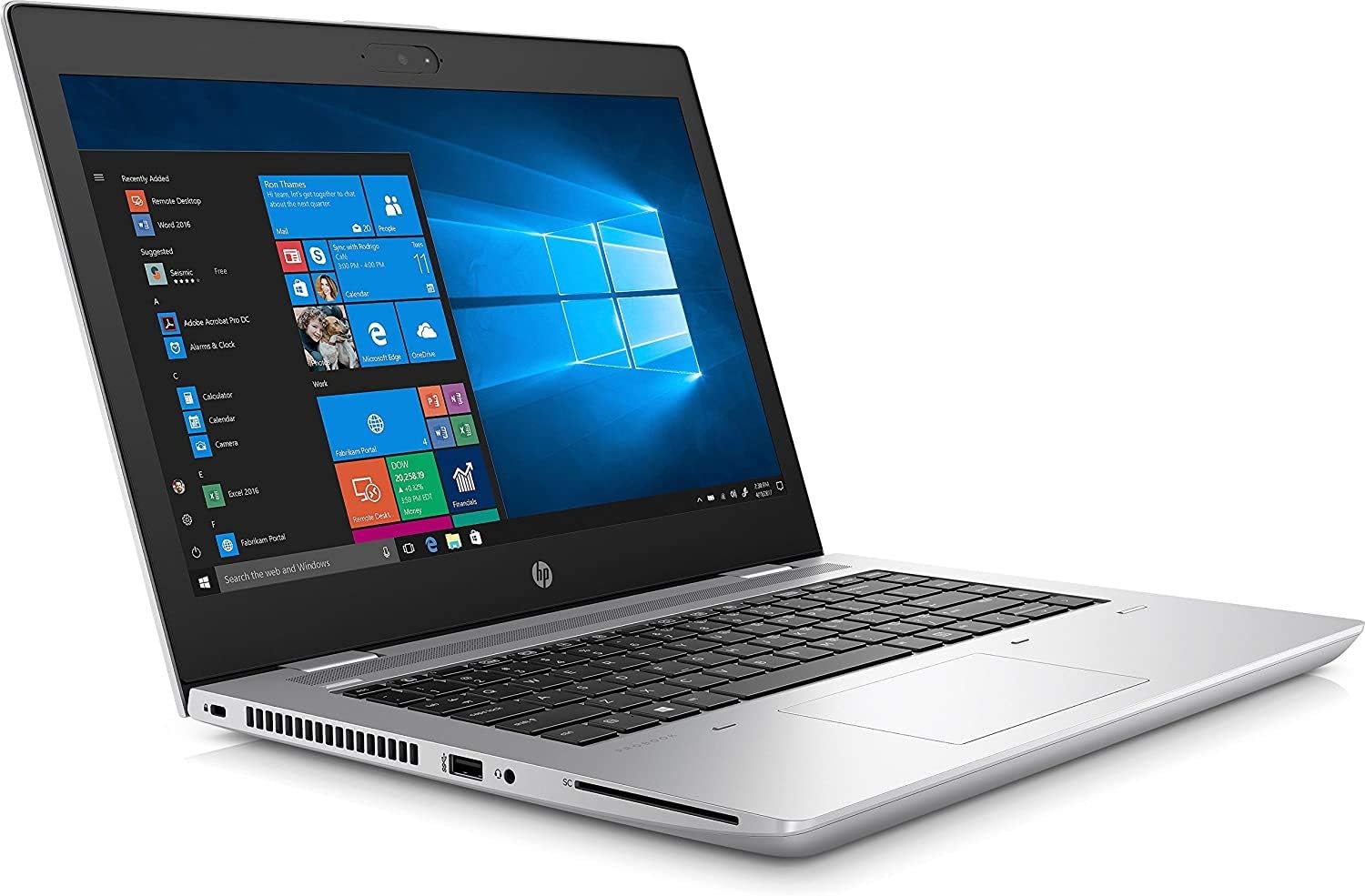 لپ‌تاپ استوک HP ProBook 640 G4 | پردازنده Core i3 نسل 8 | رم 4GB | هارد 500GB | مناسب کارهای اداری و روزمره — تصویر ۸