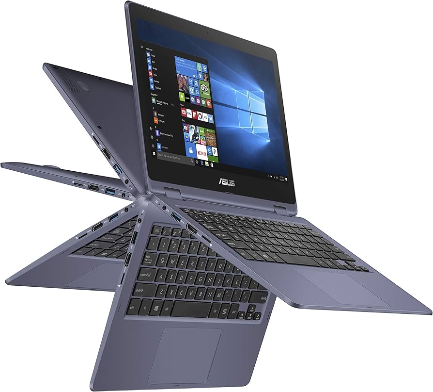 لپ‌تاپ 14 اینچی ASUS VivoBook Flip TP412U | سبک لمسی و کاربردی — تصویر ۴
