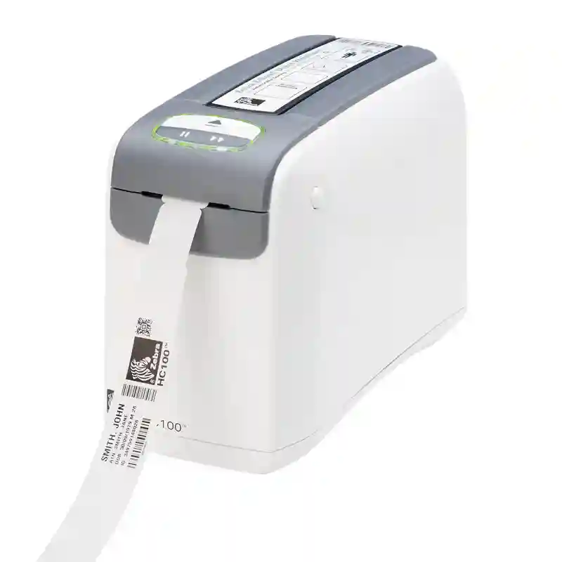 لیبل پرینتر مچبند بیمارستانی زبرا HC100 — تصویر ۲