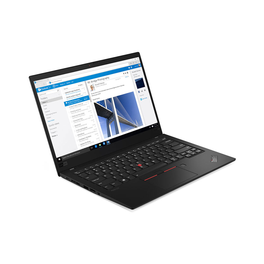 لپ‌تاپ تاچ Lenovo ThinkPad X1 Carbon نسل 8 | Core i7-8665U | رم 16GB | حافظه SSD 512GB | صفحه‌نمایش 14 اینچ لمسی FHD | ویندوز 10 پرو