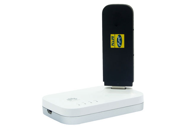 MTN E3372 3G/4G USB Dongle + Huawei AF23 3G/4G Router — تصویر ۲