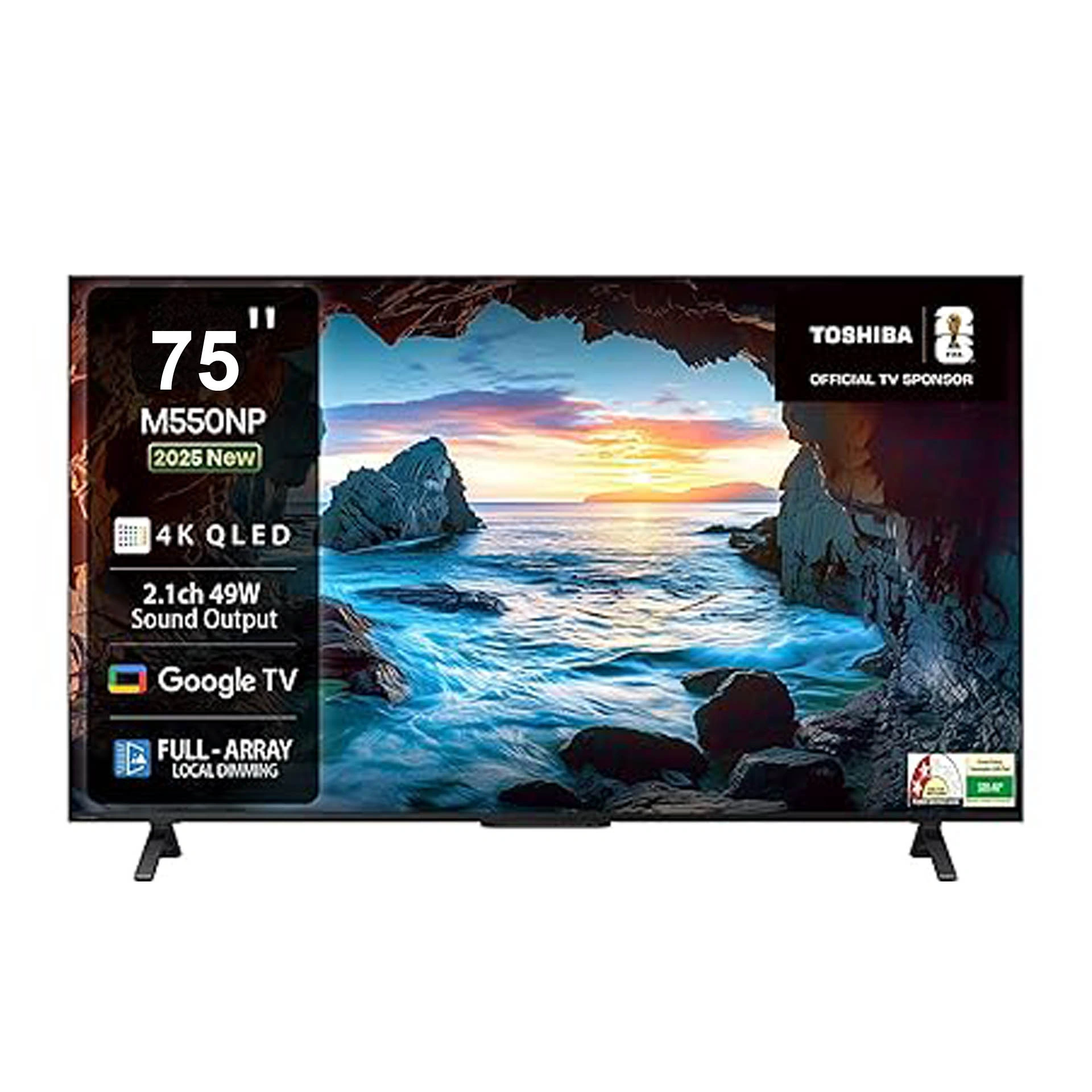 تلویزیون توشیبا 75 اینچ مدل 75M550NP — تصویر ۲