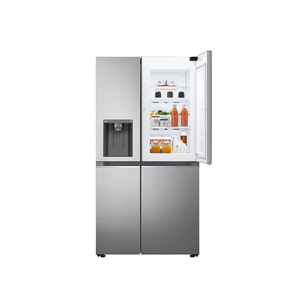 ساید بای ساید دو درب رنگ نقره ای مدل GC-J257SMSV — تصویر ۳