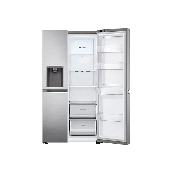 ساید بای ساید دو درب رنگ نقره ای مدل GC-J257SMSV — تصویر ۵