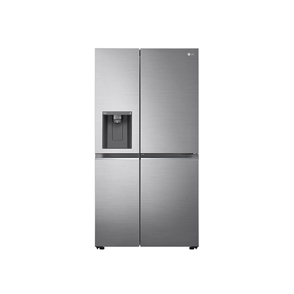 ساید بای ساید دو درب رنگ نقره ای مدل GC-J257SMSV