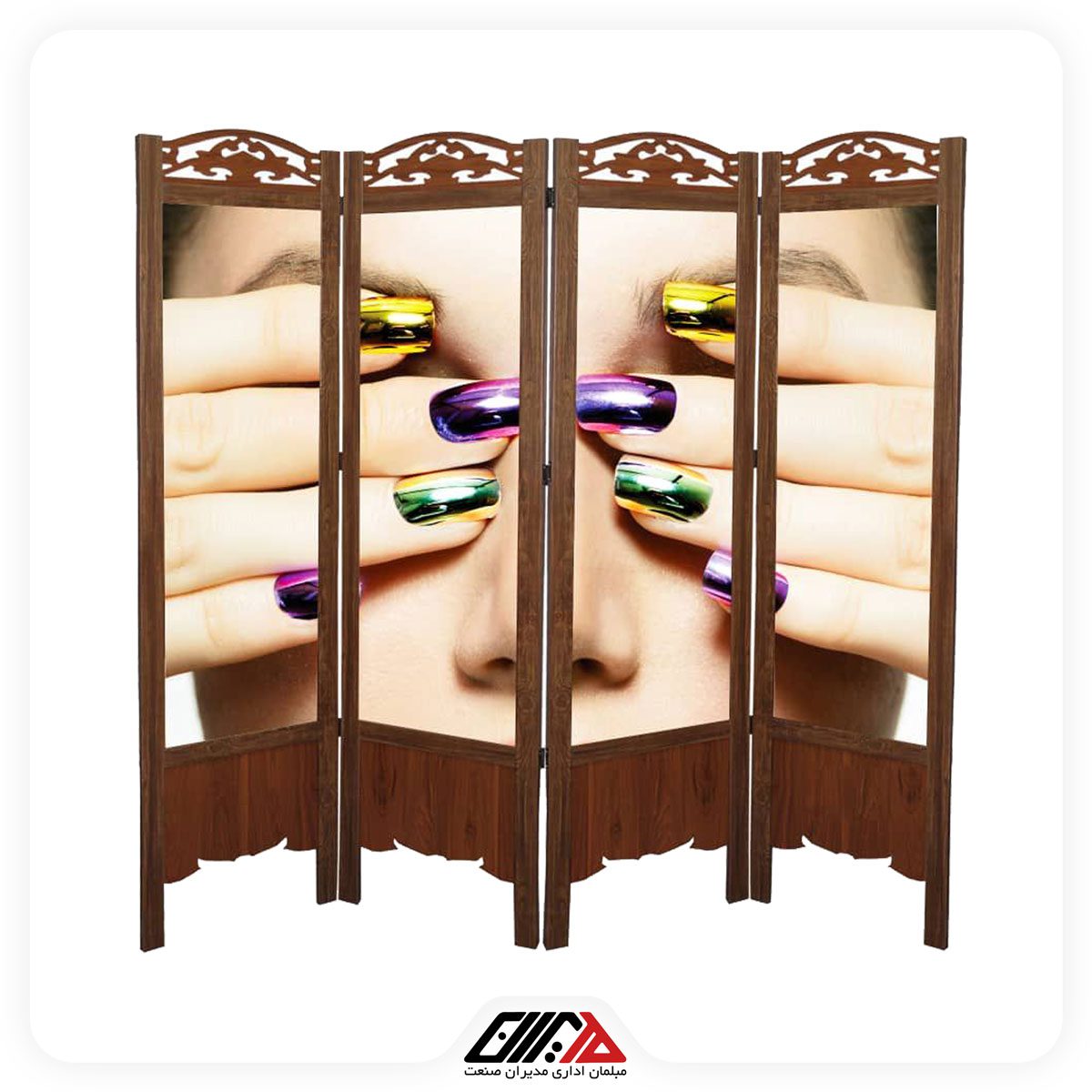 پاراوان تصویری آرایشگاهی 438 — تصویر ۲