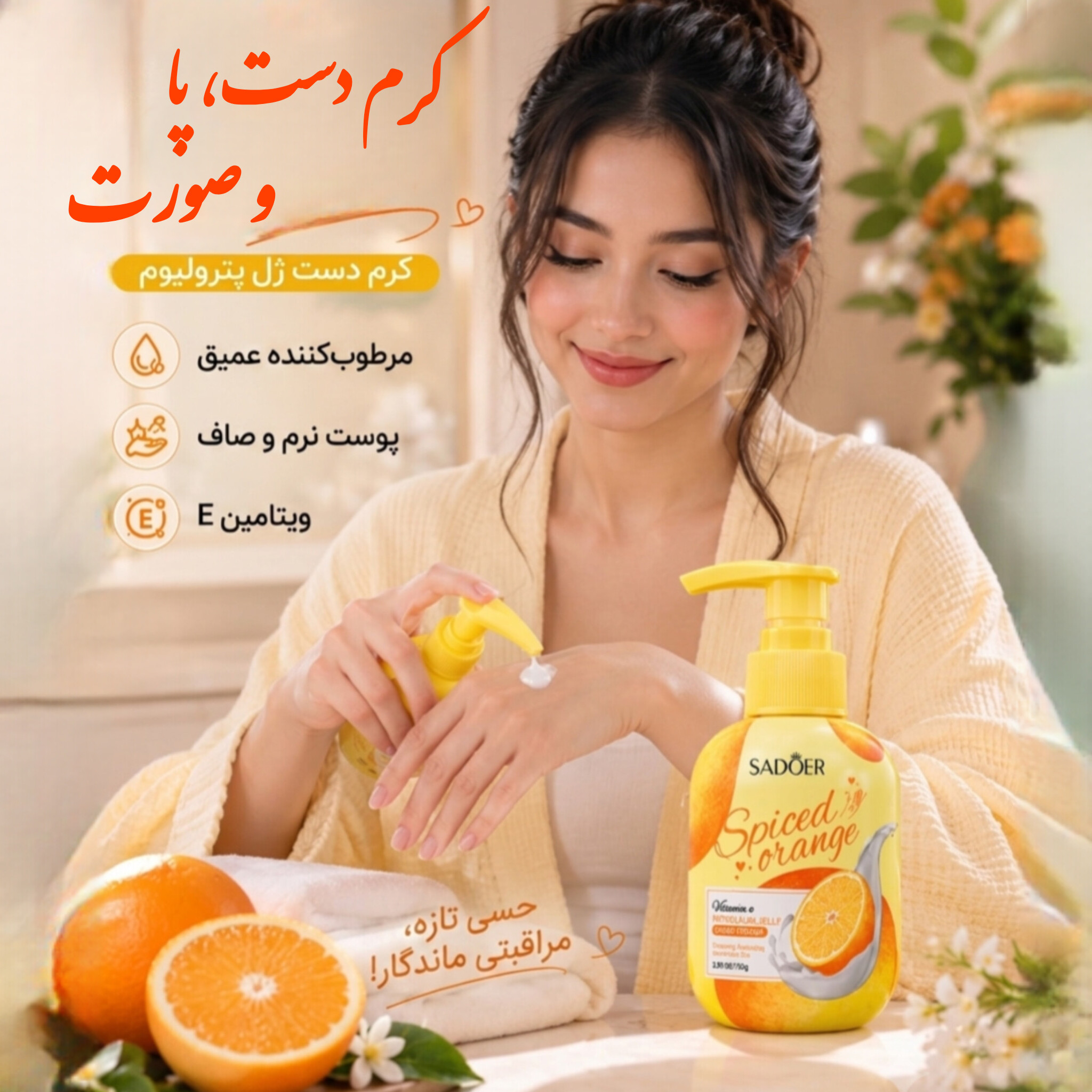 کرم جوانساز دست و پا مرطوب‌کننده و مغذی — تصویر ۲