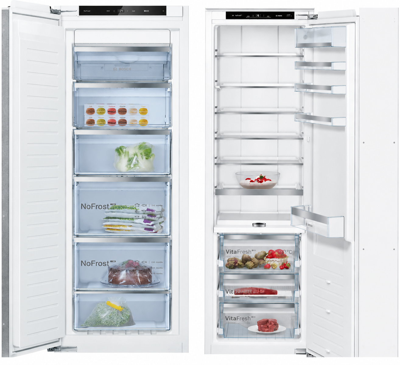 دوقلو توکار بوش Bosch مدل KIF81PFE0 و GIN81ACE0 — تصویر ۲