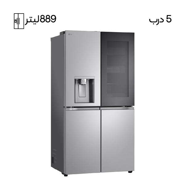 یخچال ال جی مدل X39 رنگ سیلور — تصویر ۲