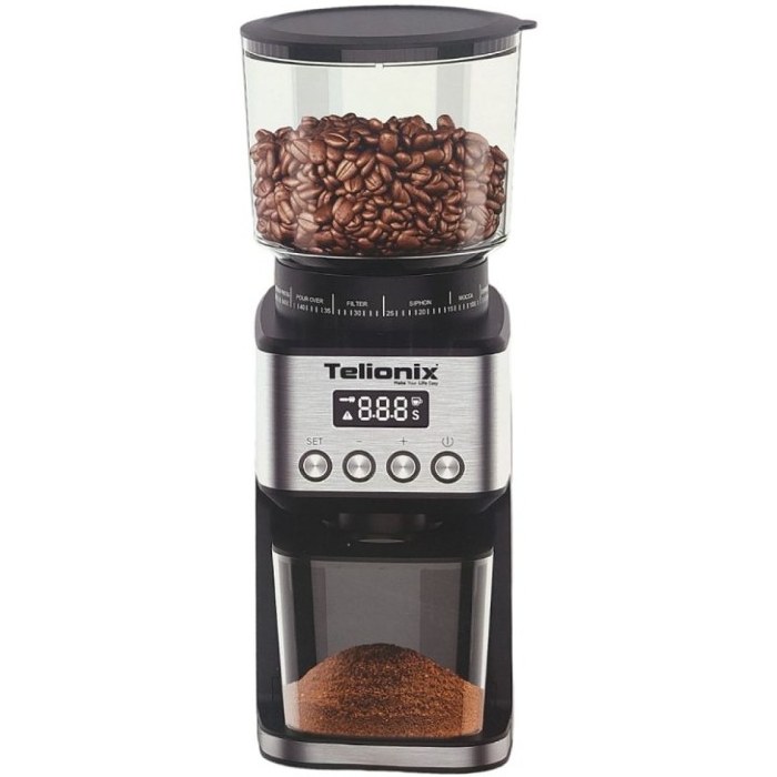 آسیاب قهوه تلیونیکس مدل TCG4150 توان 200 وات پر قدرت و اصل