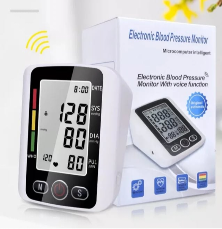 فشار سنج بازویی دیجیتال سخنگو فارسی Electronic Blood Pressure — تصویر ۲