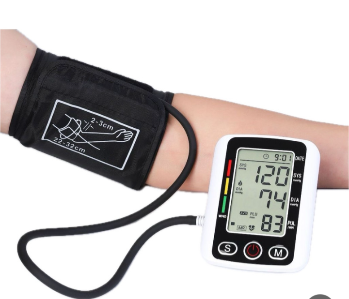 فشار سنج بازویی دیجیتال سخنگو فارسی Electronic Blood Pressure — تصویر ۴