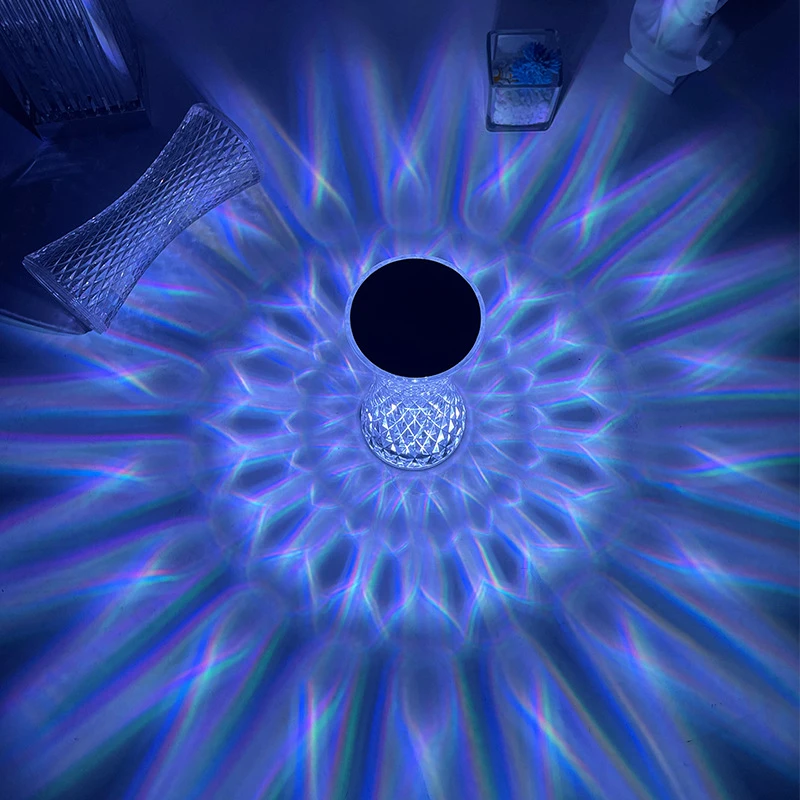 چراغ تزئینی مدل لمسی کد RGB-01 — تصویر ۳