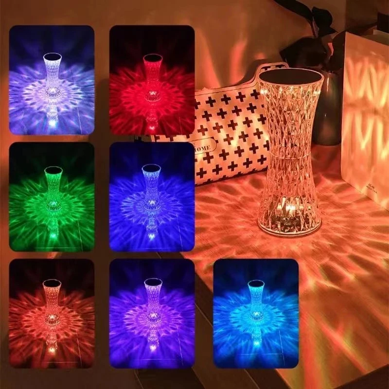 چراغ تزئینی مدل لمسی کد RGB-01 — تصویر ۵