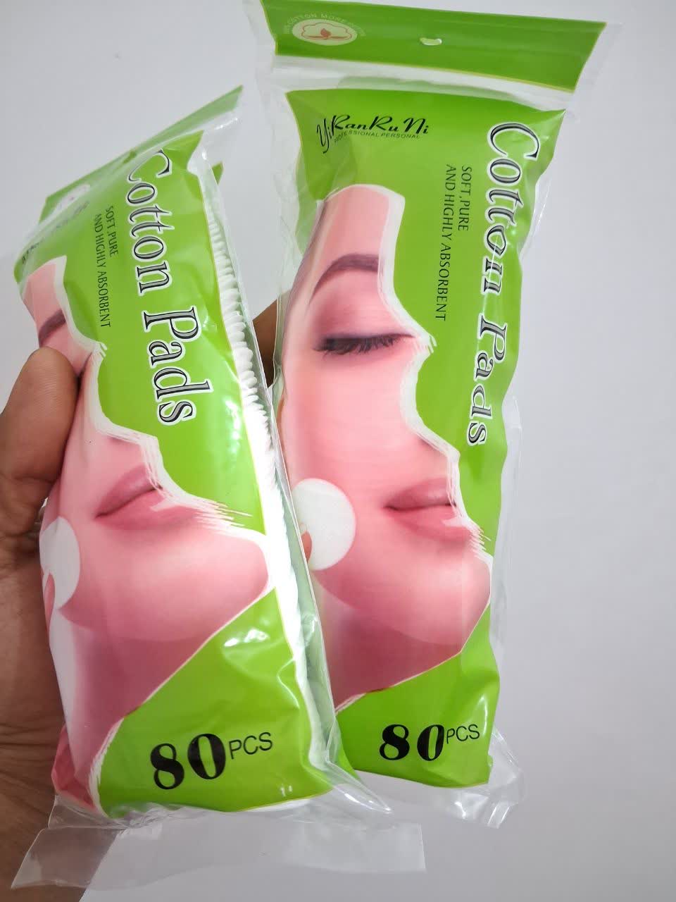 پد آرایش پاک کن دور دوخت 80 عددی — تصویر ۲