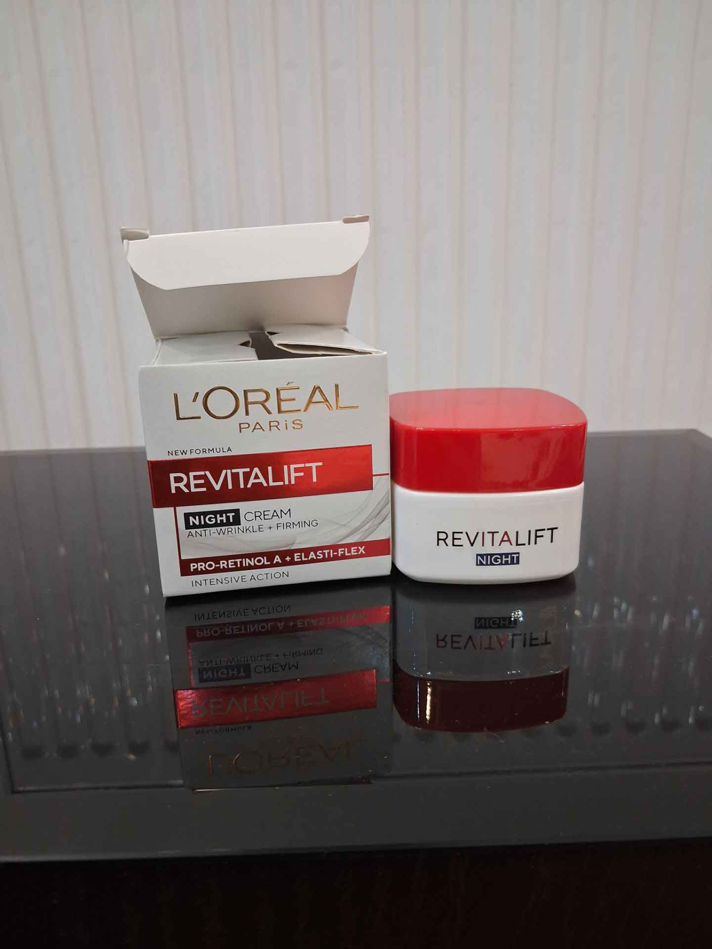 کرم شب رویتالیفت آبرسان و ضد چروک لورآل LOreal Revitalift Night Cream Anti Wrinkle Firming