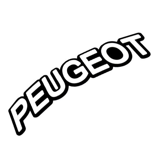 برچسب لاستيک برجسته طرح Peugeot — تصویر ۵