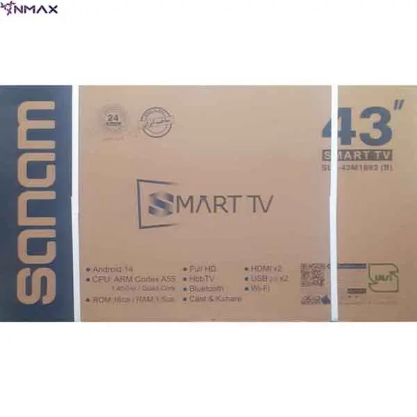 تلویزیون 43 اینچ صنام (هوشمند) مدل SLS-43M1893 — تصویر ۶