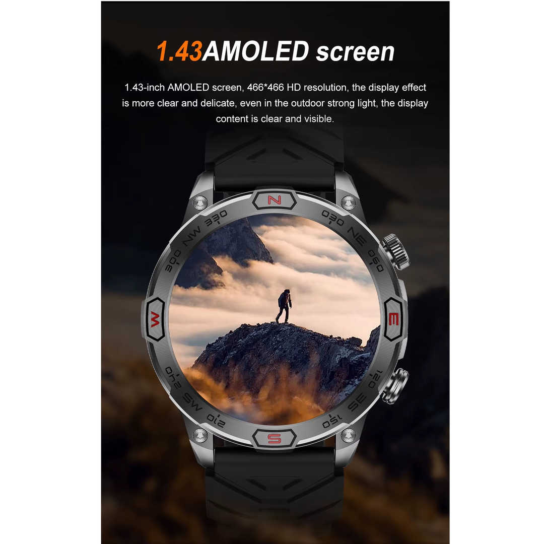 ساعت هوشمند مدل Bracelet Compass Touch Screen — تصویر ۵