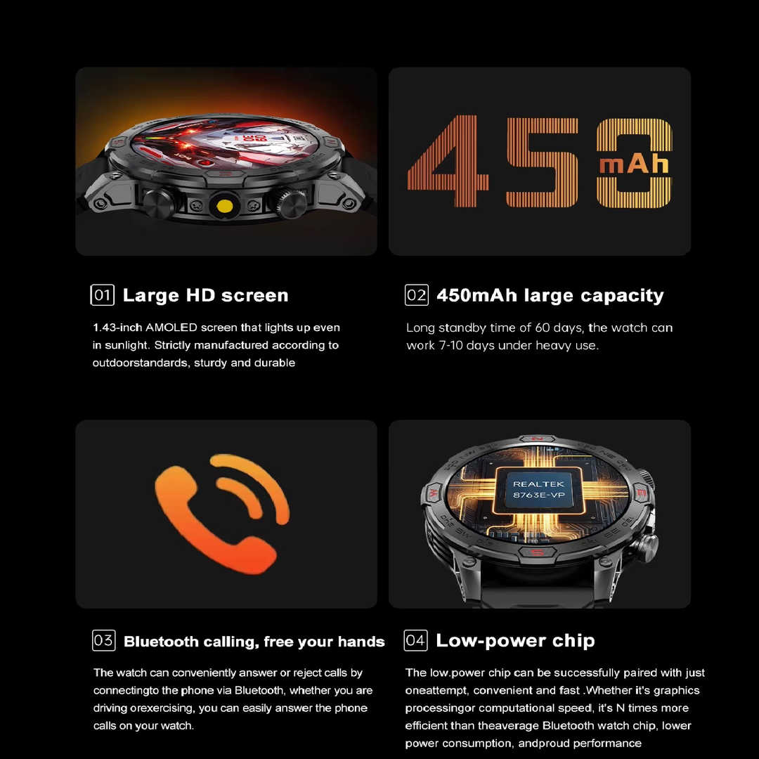 ساعت هوشمند مدل Bracelet Compass Touch Screen — تصویر ۷