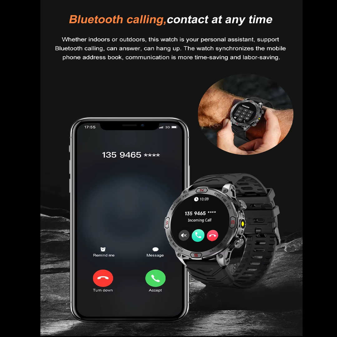 ساعت هوشمند مدل Bracelet Compass Touch Screen — تصویر ۸