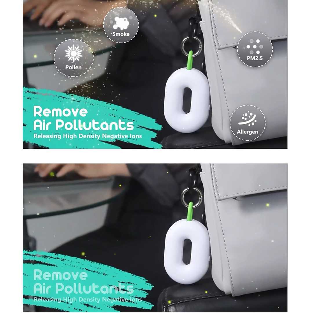 گردنبند تصفیه کننده هوا مدل Portable Personal Air — تصویر ۸