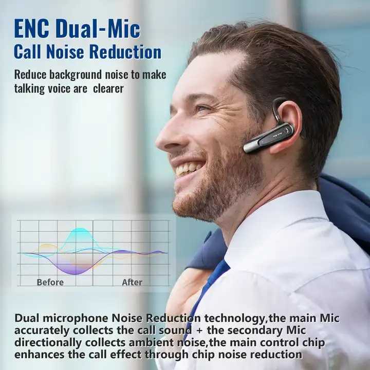 هندزفری بی سیم نیوبی مدل Dual Mics — تصویر ۵
