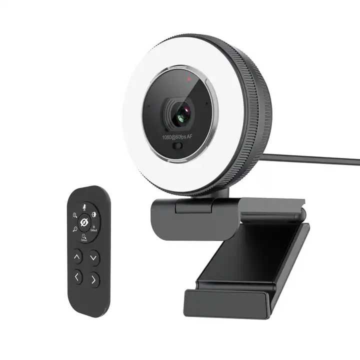 وب کم مدل 2K HDR 60fps remote control Ring Light — تصویر ۴