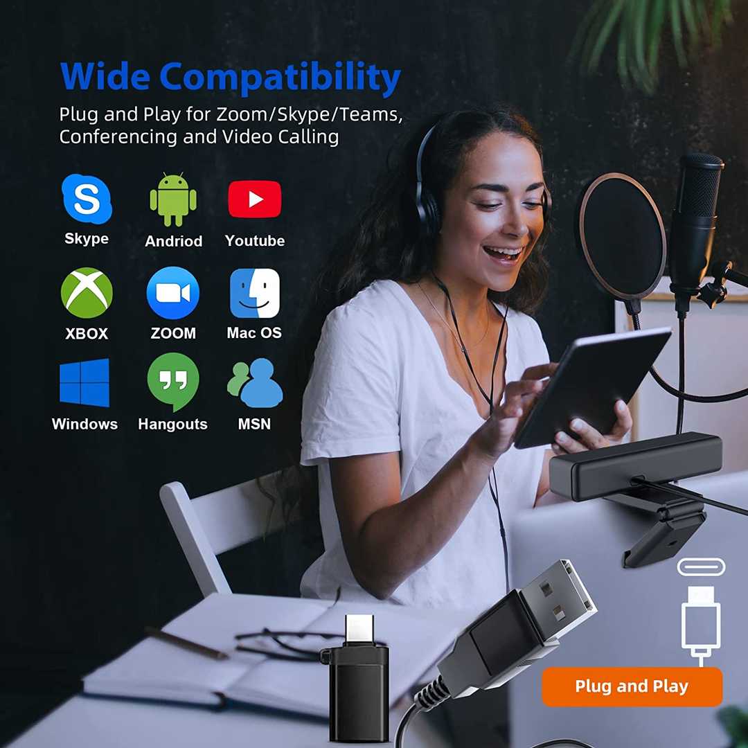 وب کم وی تد مدل 4X SONY SENSOR PRo — تصویر ۴