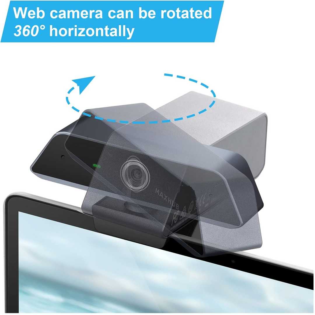 وب کم مکس هوب مدل 4K AI 13MP Auto Focus — تصویر ۸