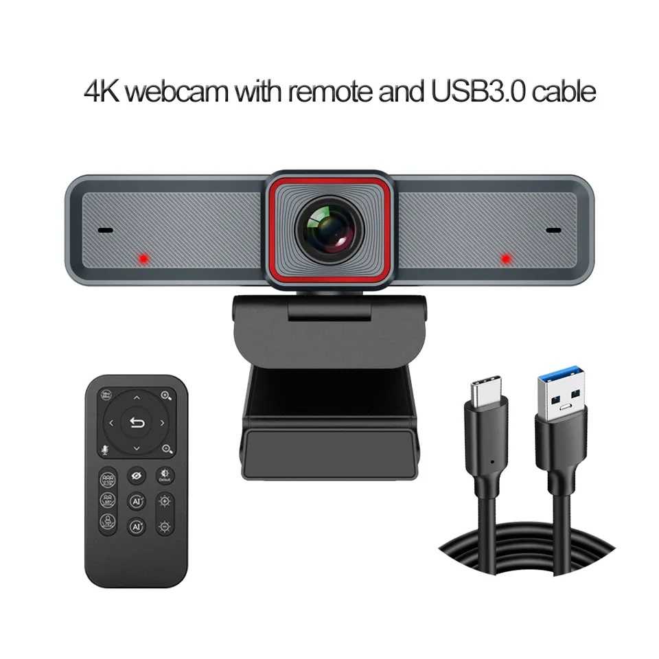 وب کم مدل 4K SONY SENSOR AI Tracking Remote Control — تصویر ۳