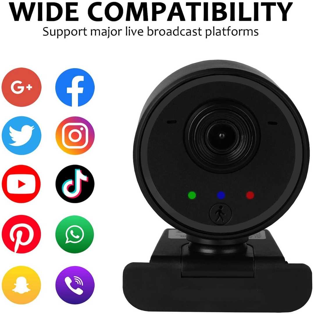 وب کم مدل AI Auto Tracking with Remote Control — تصویر ۴