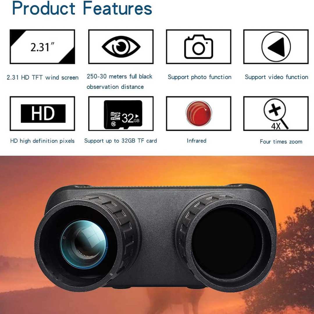 دوربین دوچشمی مدل Night Vision — تصویر ۶