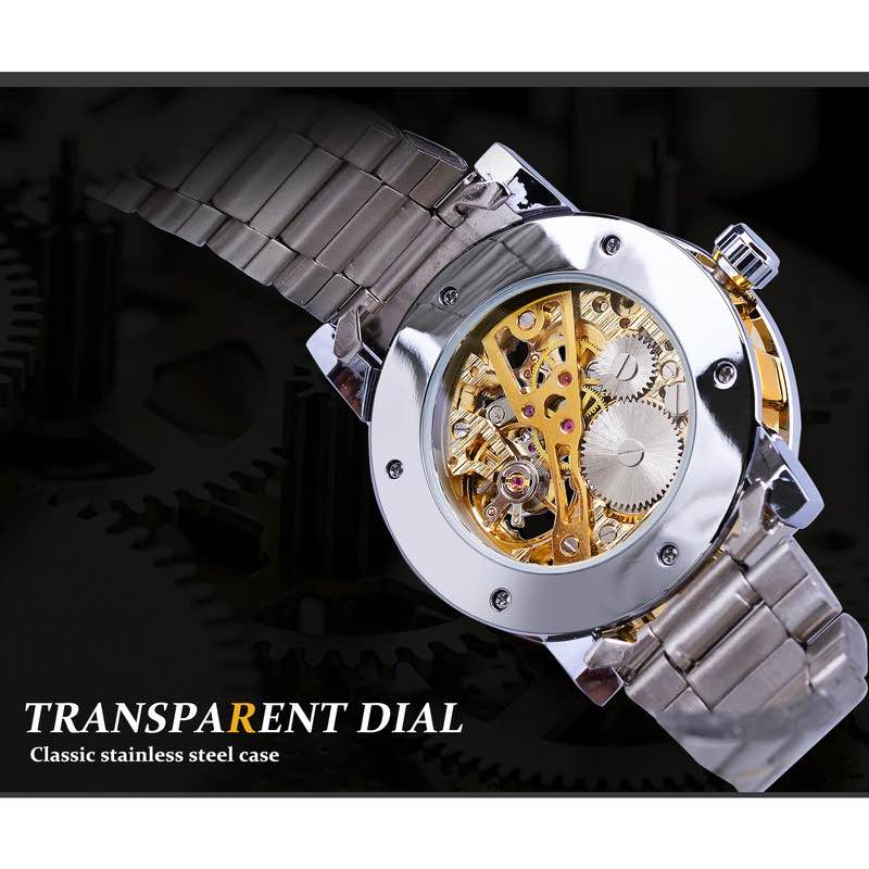 ساعت مچی عقربه‌ای مردانه مدل Winner-Reloj de para hombre — تصویر ۵