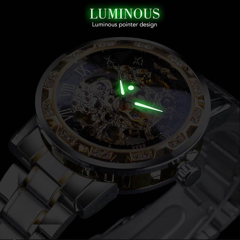 ساعت مچی عقربه‌ای مردانه مدل Winner-Reloj de para hombre — تصویر ۷