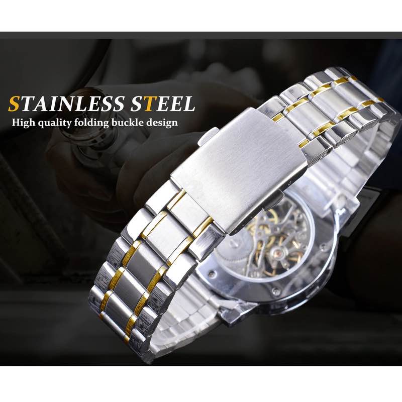 ساعت مچی عقربه‌ای مردانه مدل Winner-Reloj de para hombre — تصویر ۸