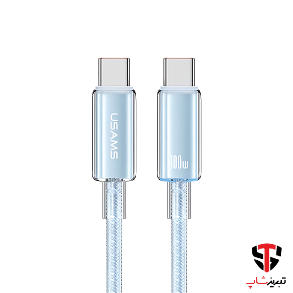 کابل Type-C به Type-C یوسمز مدل US-SJ660 طول 1.2 متر — تصویر ۳