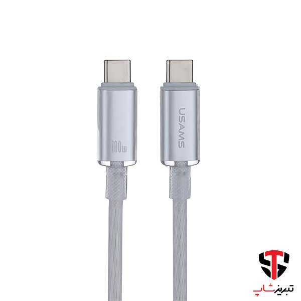 کابل Type-C به Type-C یوسمز مدل US-SJ660 طول 1.2 متر — تصویر ۴
