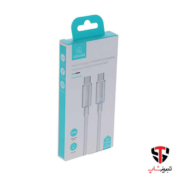 کابل Type-C به Type-C یوسمز مدل US-SJ660 طول 1.2 متر — تصویر ۷