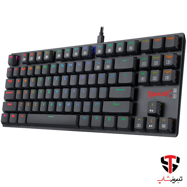 کیبورد گیمینگ ردراگون مدل Aps K607 TKL RGB