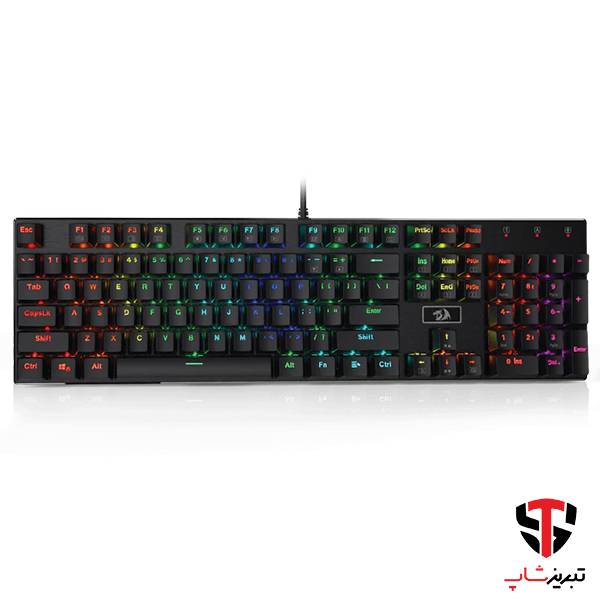 کیبورد گیمینگ ردراگون مدل Devarajas K556 RGB