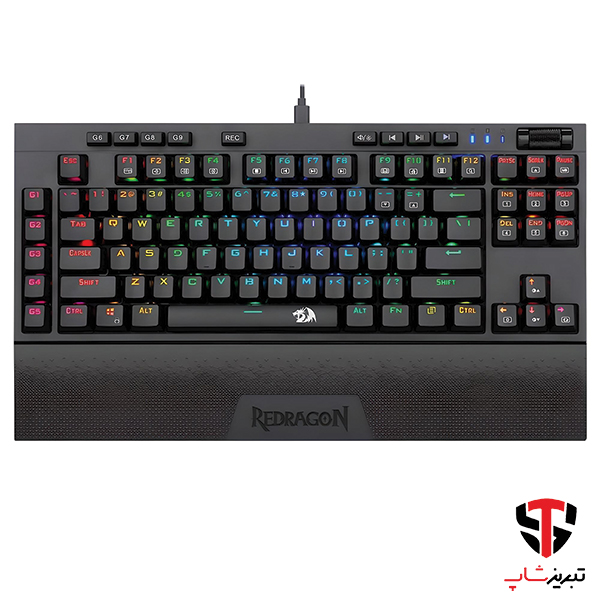 کیبورد گیمینگ ردراگون مدل Broadsword K588 RGB Pro
