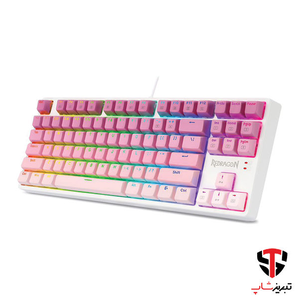 کیبورد گیمینگ ردراگون مدل Cass K645W-GP-RGB — تصویر ۴