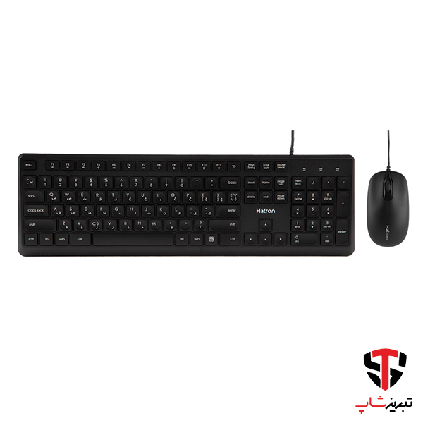 کیبورد و ماوس هترون مدل HKC215N