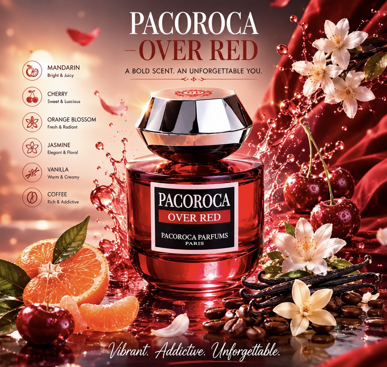 عطر پاکاروکا اور رد – عطر Pacoroca OVER Red — تصویر ۳